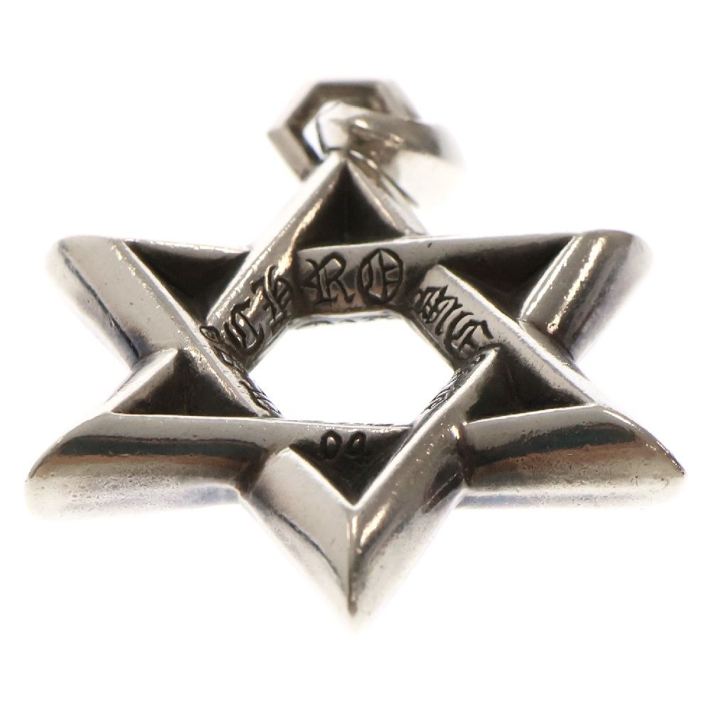 インボイス原本】 チャームのみ クロムハーツ STAR OF DAVID