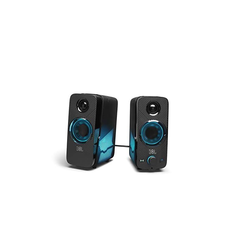 JBL QUANTUM DUO ゲーミングスピーカー/USB 3.5mm 接続/Bluet