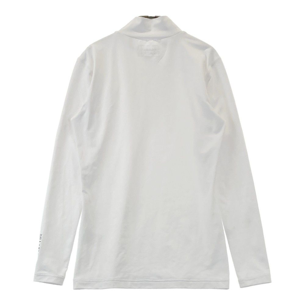 サイズ：1 PEARLY GATES パーリーゲイツ 2024年モデル 長袖 インナーTシャツ  ホワイト系 [240101449559] ゴルフウェア レディース ストスト PEARLY GATES パーリーゲイツ 2024年モデル 長袖 インナーT