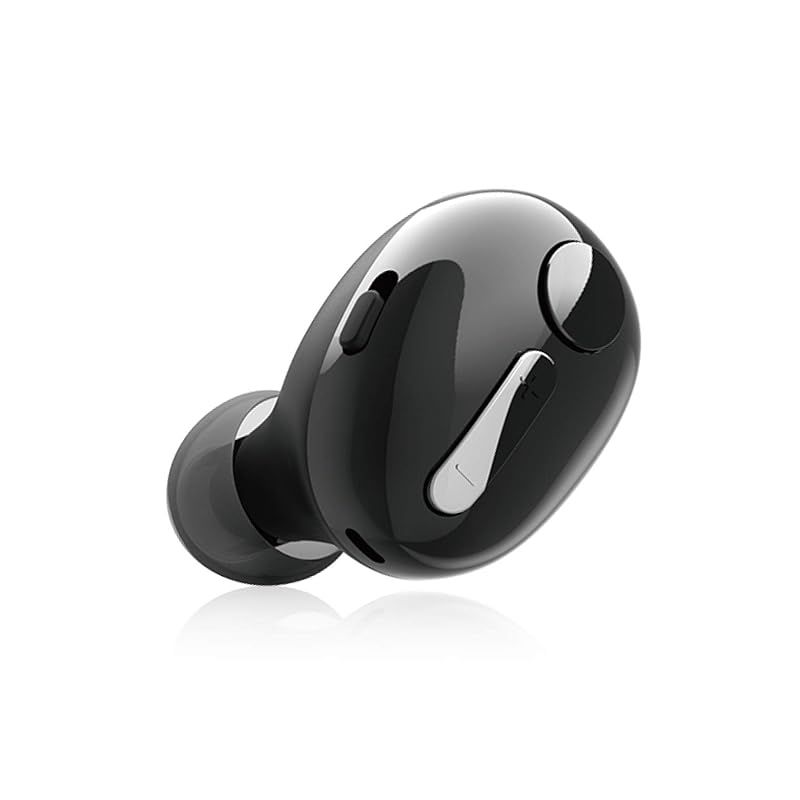 エレコム 極小Bluetoothハンズフリーヘッドセット 通話・音楽用 多機能3ボタン+1スイッチ設計 LBT-HSC30PCBK ブラック 0