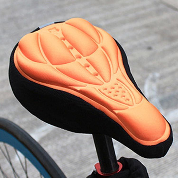 オレンジ 一輪車 クッション付きサドル GORIX サドル 自転車サドル 自転車 厚手 クッション ロード