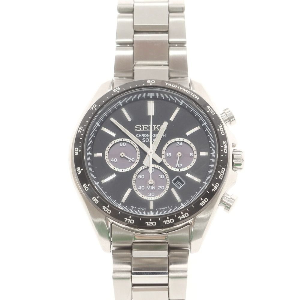 SEIKO 腕時計 V175-0FA0 セイコー SEIKO ソーラー腕時計 クロノグラフ V175-0FA0をお買取りしま