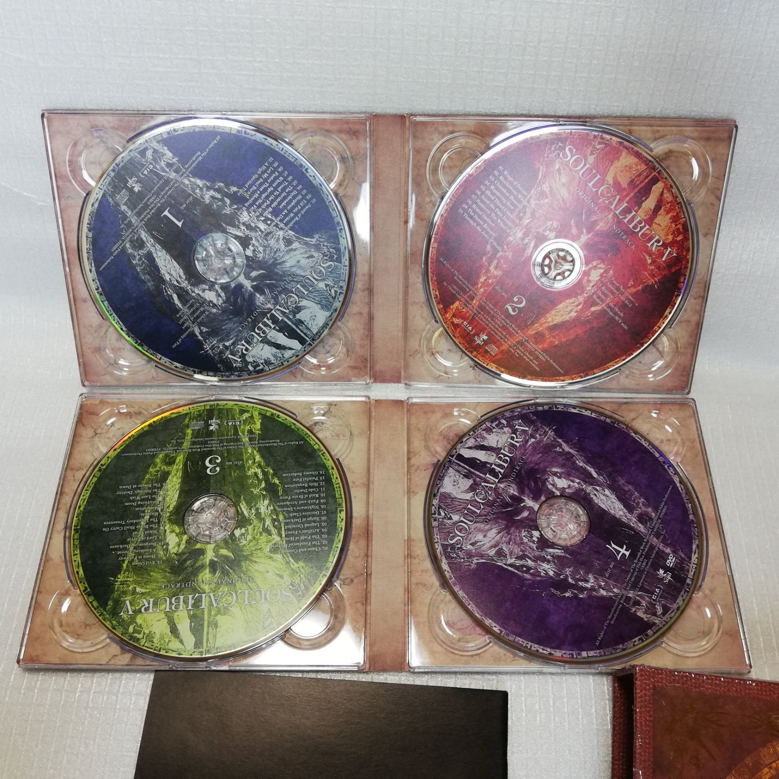 SOULCALIBUR V ORIGINAL SOUNDTRACK LIMITED EDITION ソウルキャリバー 