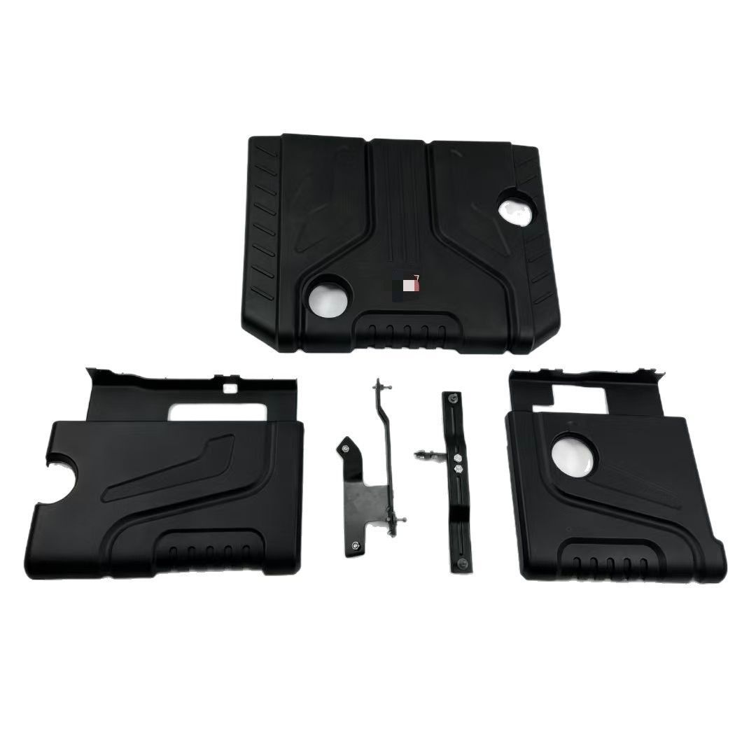 プラド LC250 エンジンプロテクター 3点セット ボンネットカバー エンジンガードカバー ドレスアップ パーツ FFCRYSTALESIA_COM