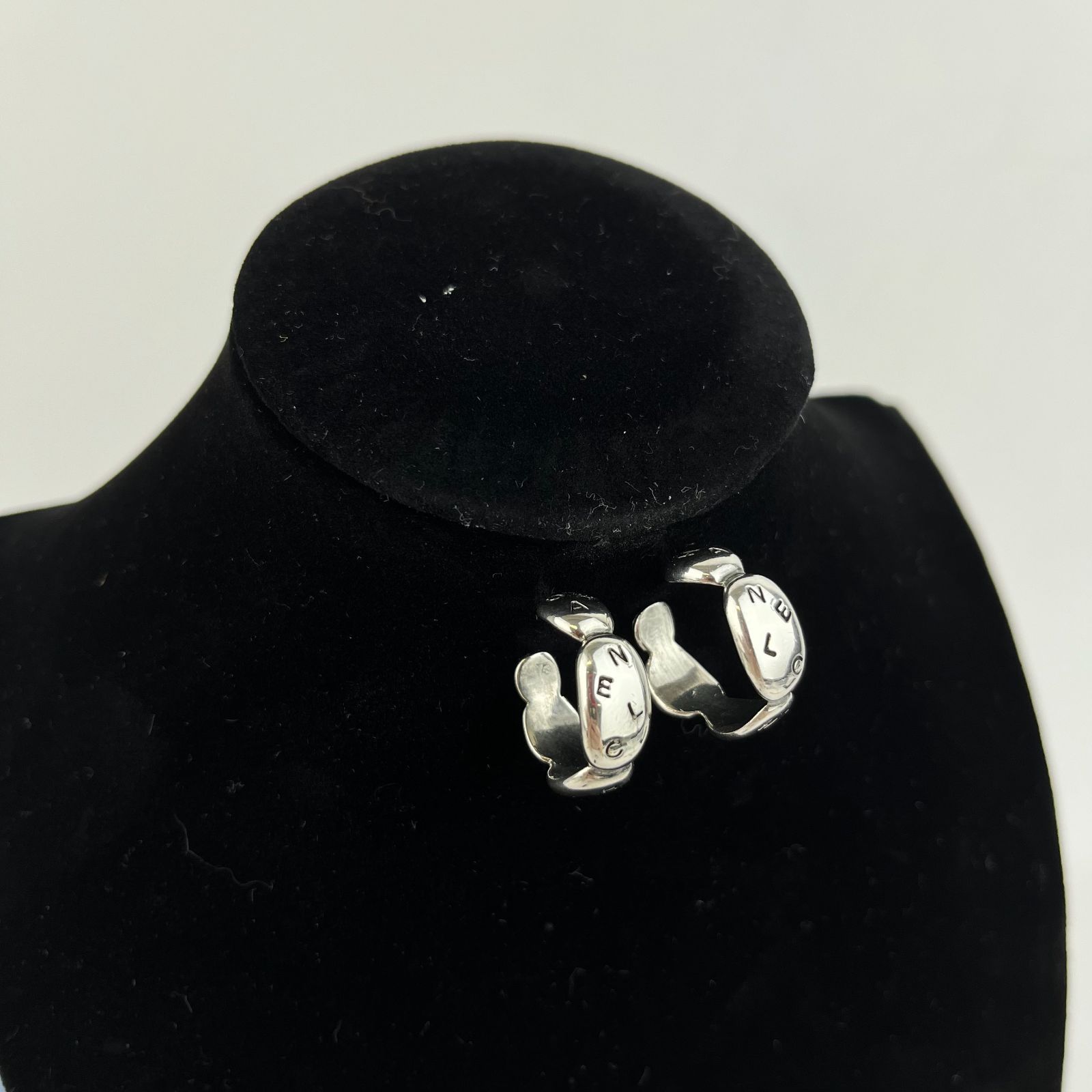 CHANEL シャネル ココマーク ロゴ アクセサリー ピアス イヤリング ９２５シルバー ヴィンテージ レディース HIBUOCHI VINTAGE