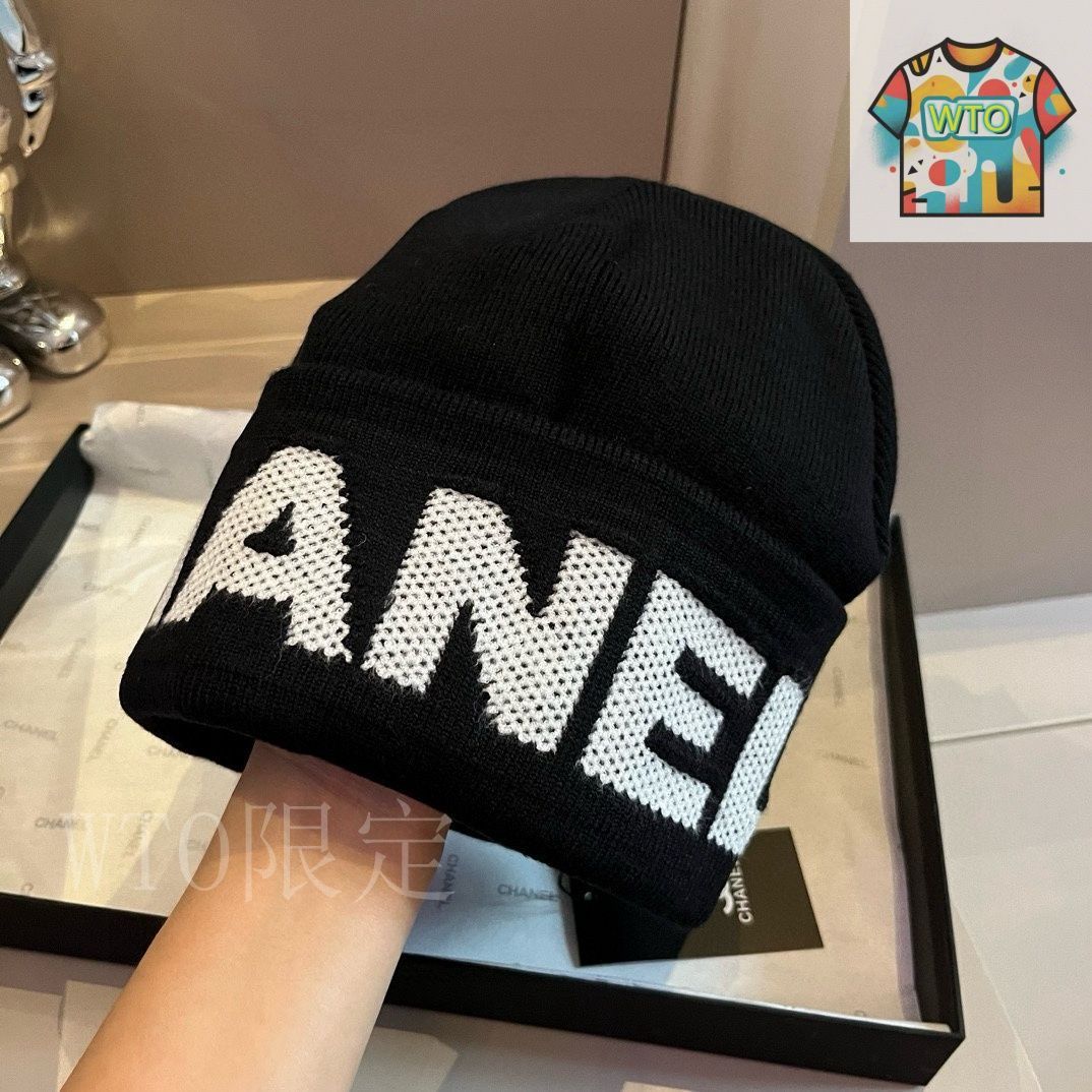 CHANEL ニット帽 激レア♪入手困難アイテム】CHANEL☆ニット帽☆ギフトに最適