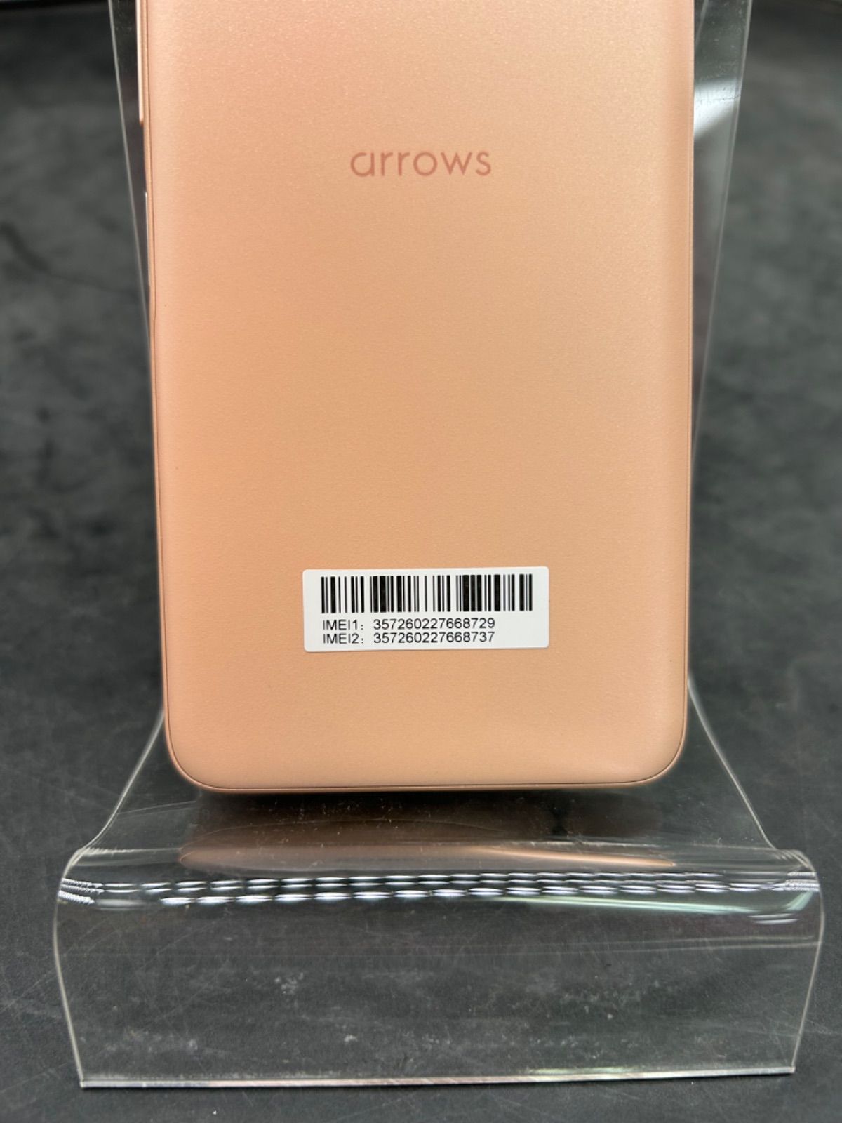 富士通 arrows We2 64GB ライトオレンジ docomo SIMフリー F-52E 白