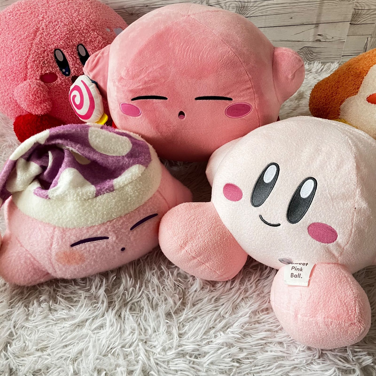 星のカービィ　ぬいぐるみ　マスコット　まとめ売り 星のカービィ ぬいぐるみマスコット 6点セット カービィ