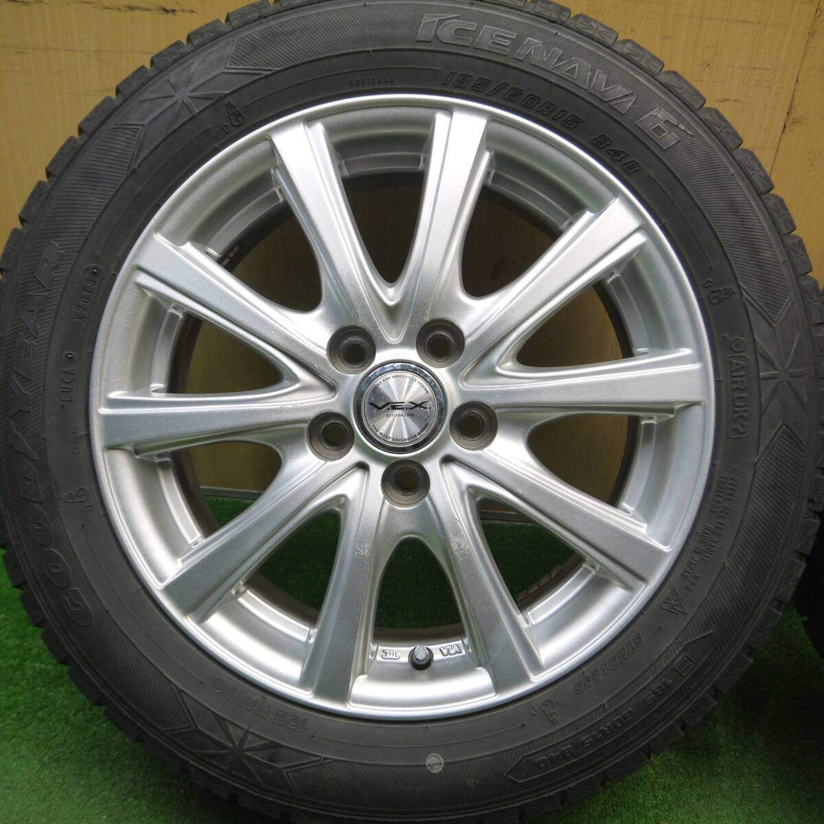 GOOD YEAR 185/65R15 スタッドレスタイヤ ホイール付き4本！！ 15