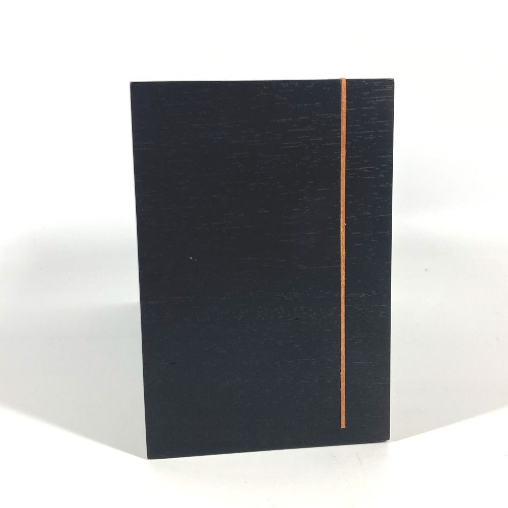 HERMES エルメス 雑貨 ティッシュボックス BOX ウッド ブラウン
