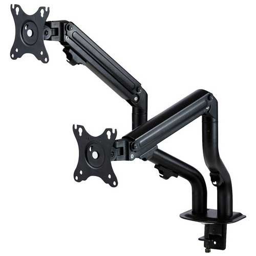 ダブルモニターアーム スプリングDPA-DL05BK エレコム