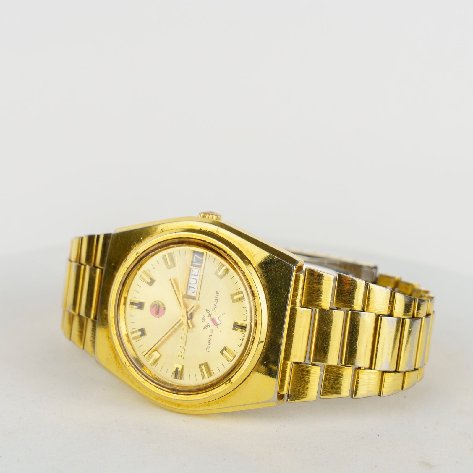 美品】RADO パープルセイバー 625-3068 メンズ 自動巻き 腕時計