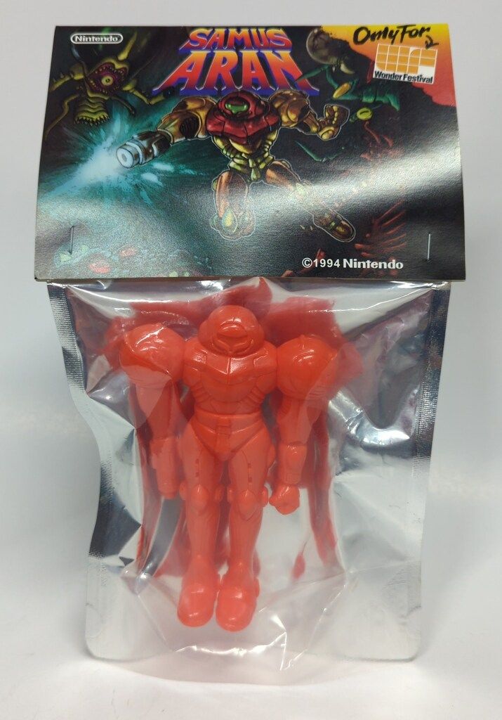 ナードワン スーパーメトロイド サムス・アラン オレンジ成型未塗装