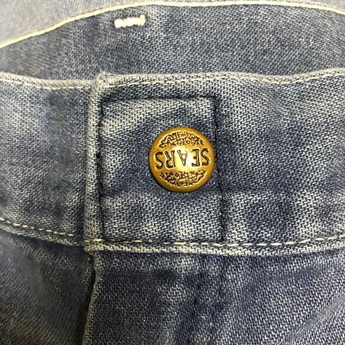 70s SEARS シアーズ デニム ペインターパンツ サイズ メンズ XL位 70