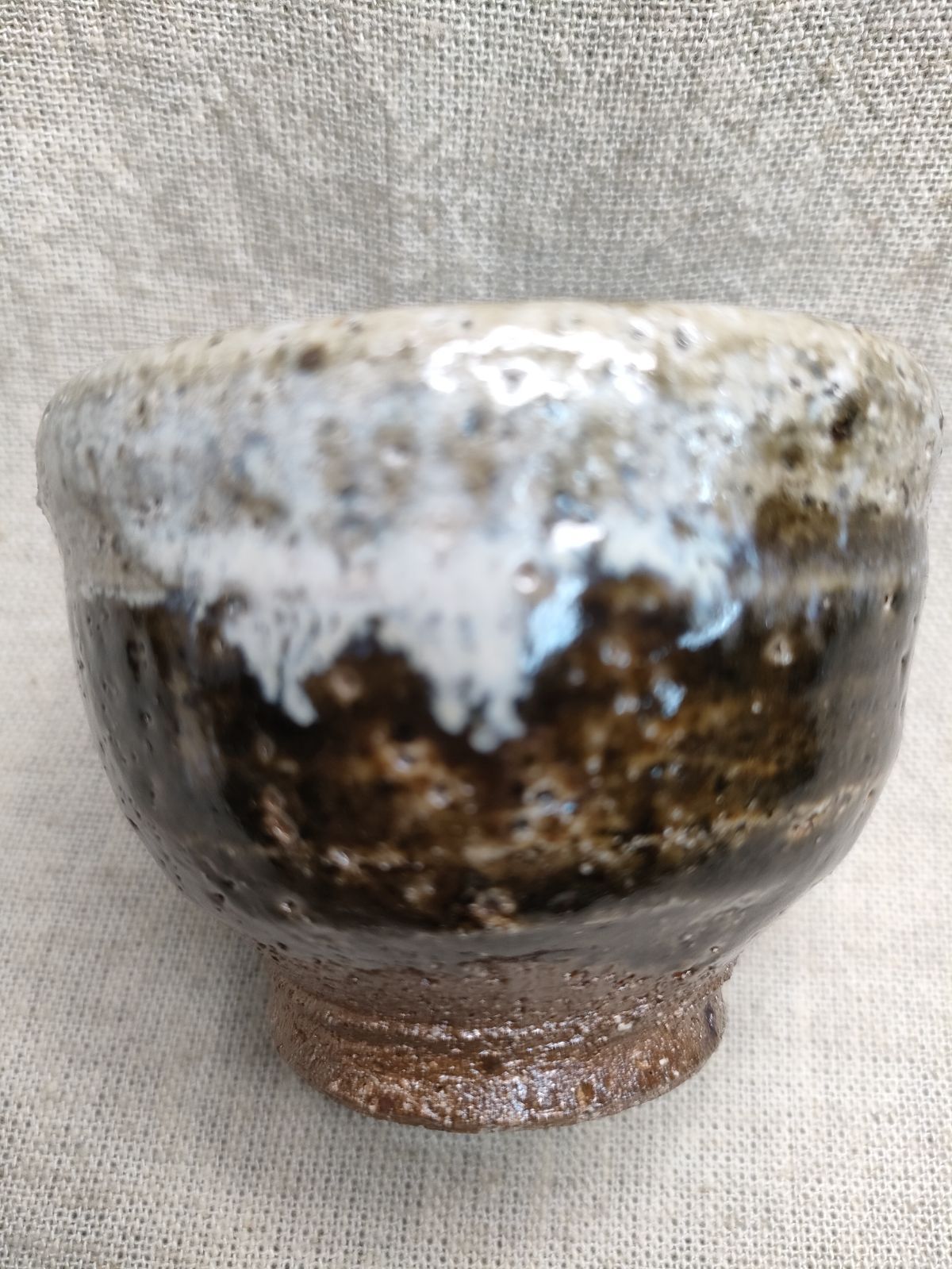 朝鮮唐津ぐい呑み 唐津焼 川上清美 朝鮮唐津 ぐい呑み 川上清美