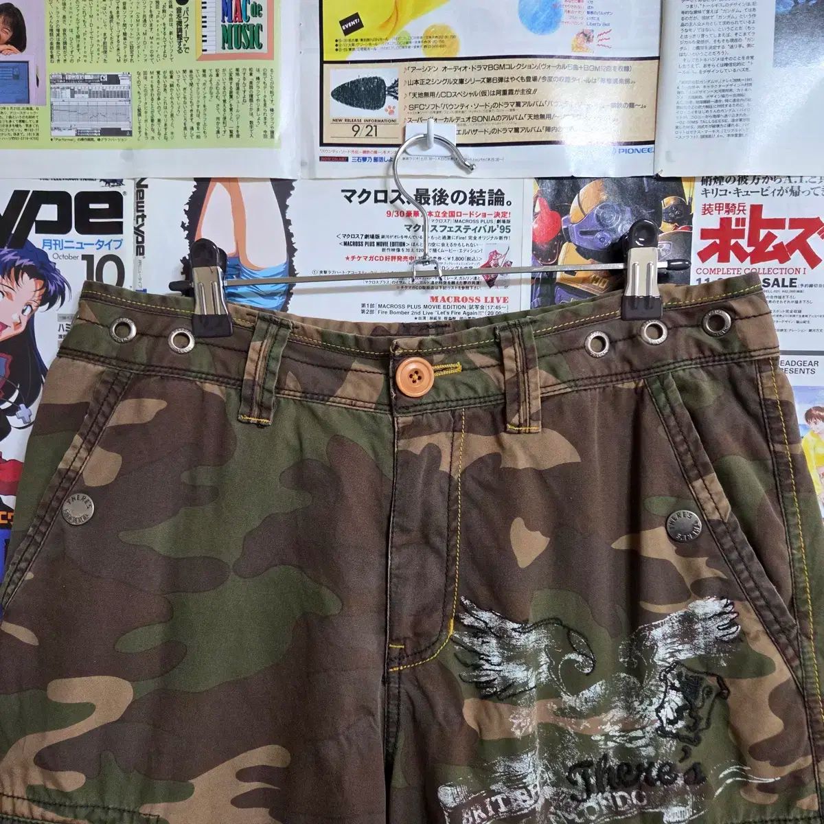 Y2k カモフラ カーゴ ハーフパンツ カーゴカモフラハーフパンツ｜WEGO