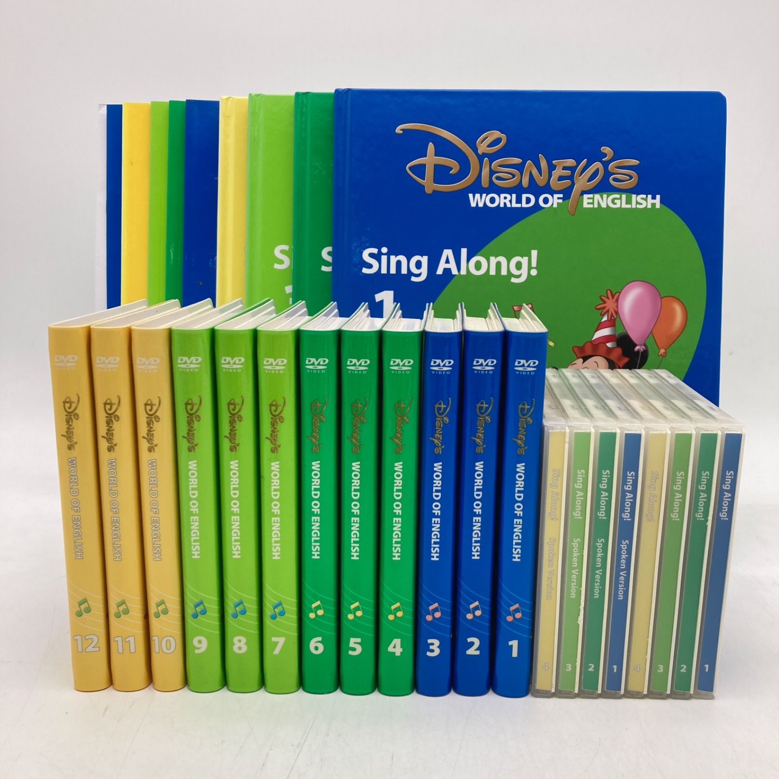 2018年 シングアロング　新子役DVD　ディズニー英語システム　 307926 新子役 DWE ディズニー英語システム Sing Along シングアロング
