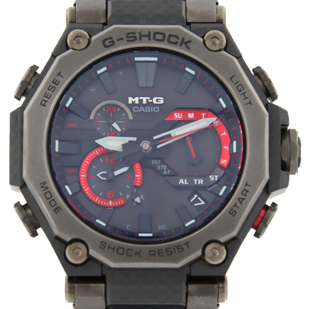 入荷◆新品未使用 CASIO カシオ G-SHOCK MT-G MTG-B1000-1AJF Gショック 腕時計 電波ソーラー Bluetooth搭載 定価99000円 保証書無記入 MT-G