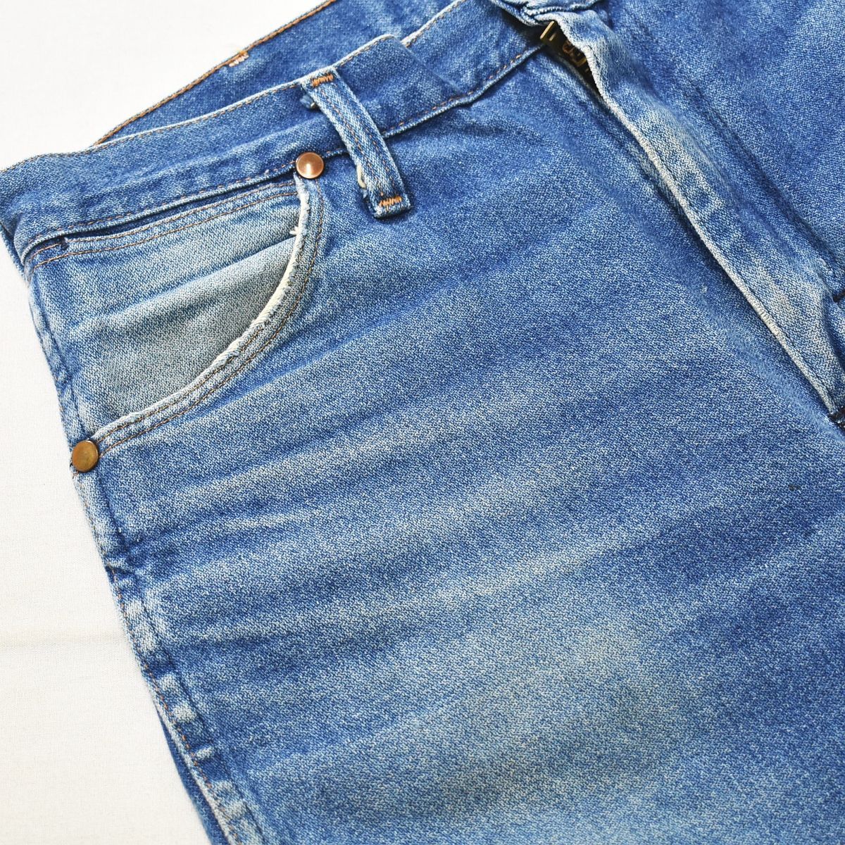 USA製80s Wrangler ワイドストレートデニム ヴィンテージ バギー USA製80s Wrangler ワイドストレートデニム ヴィンテージ バギー