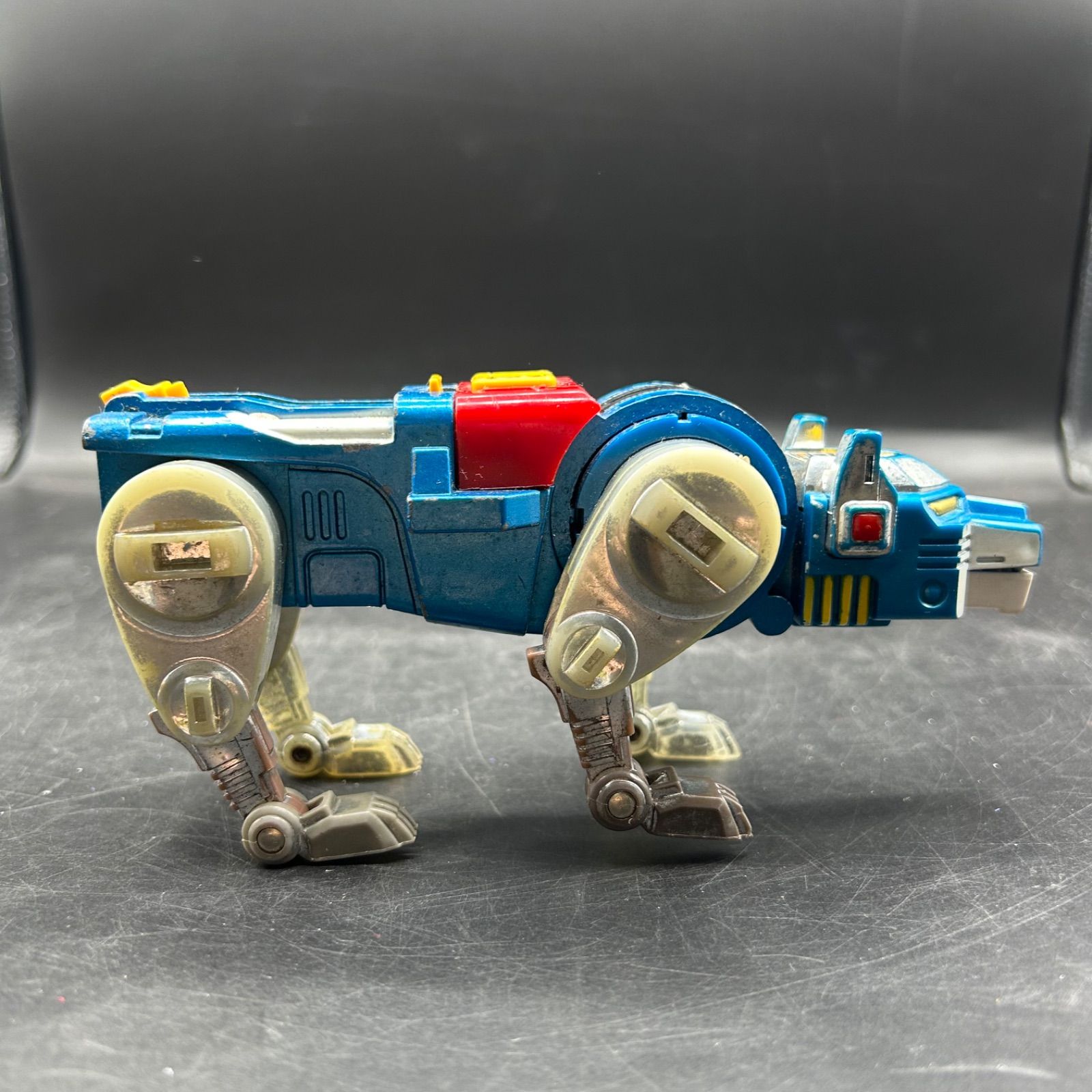 L》2個セット 百獣王ゴライオン 青獅子 黄獅子 超合金 ポピー 昭和