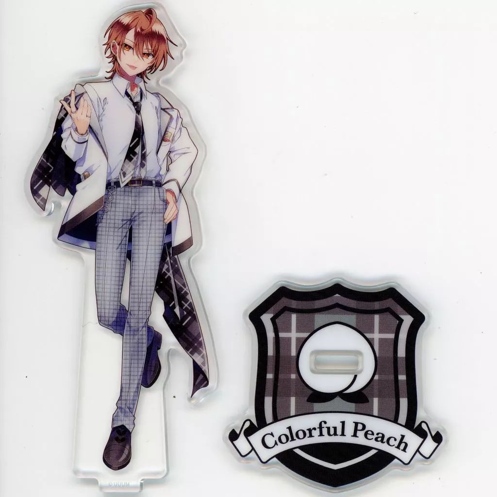 中古】アクリルスタンド・アクリルパネル うり(カラフルピーチ