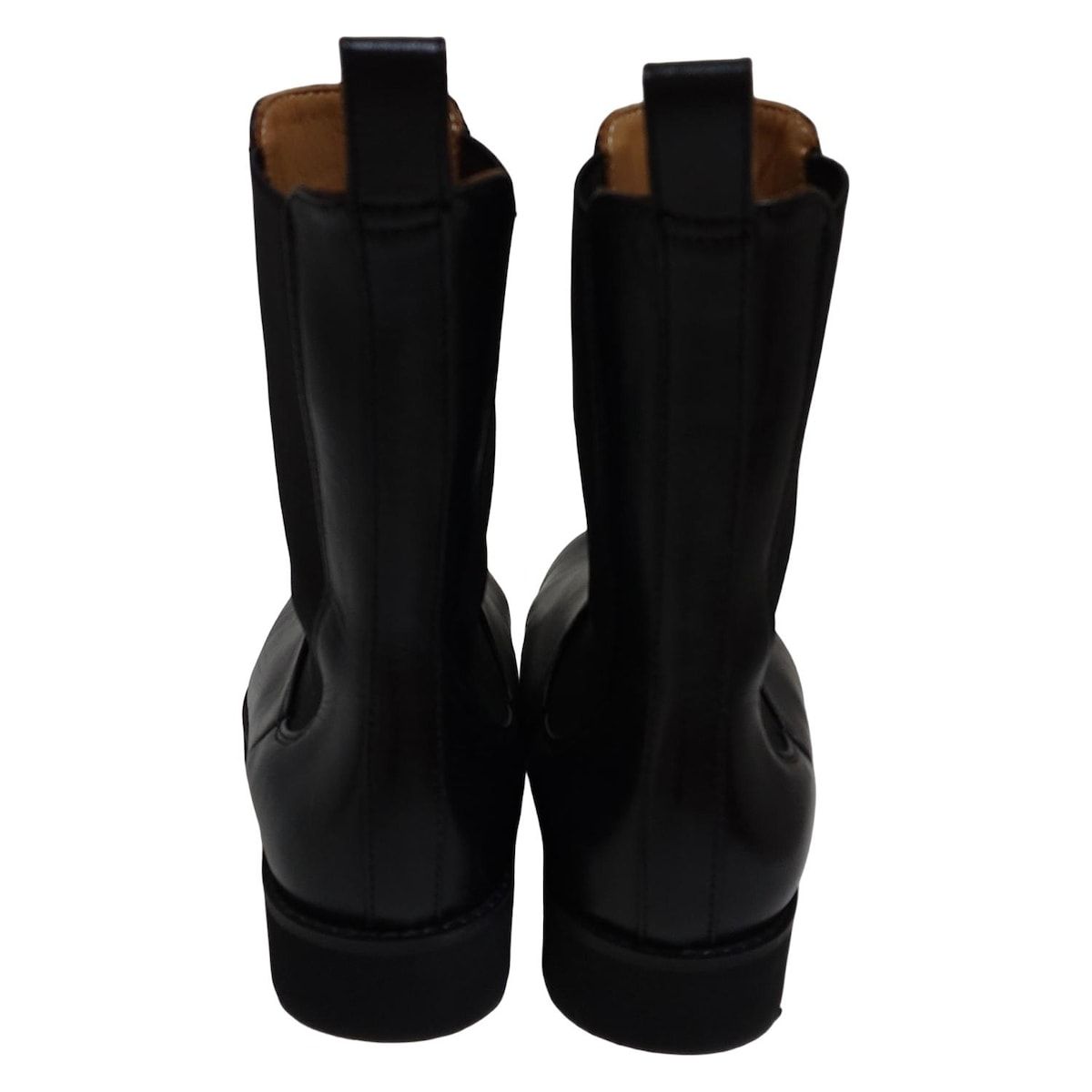 サイドゴア レザー