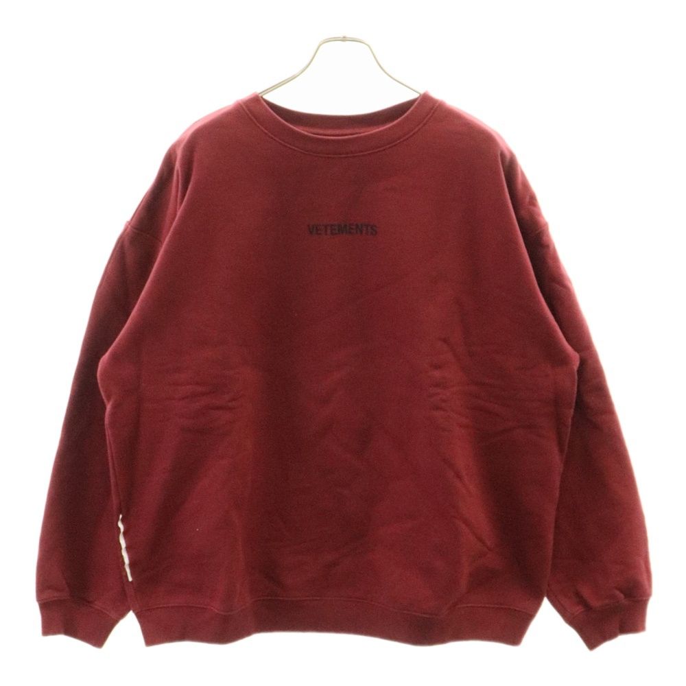 VETEMENTS (ヴェトモン) 19AW Inverted Logo Sweatshirt 反転ロゴ 
