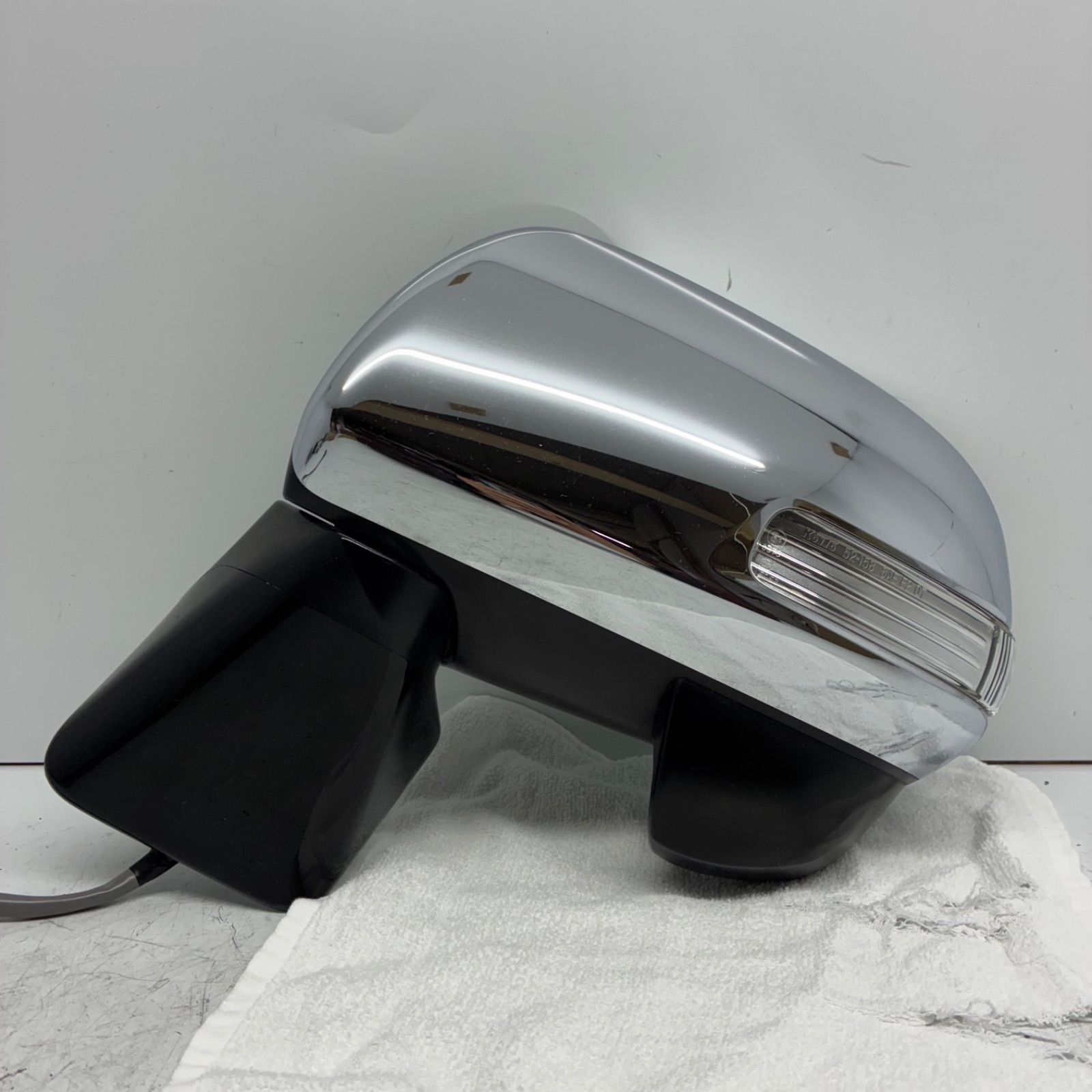 メッキ トヨタ ZRR70 ZRR75 70系 ヴォクシー ドアミラー サイドミラー 左側 助手席側 L ウィンカー付 9ピン 9P Murakami 8873 P70611