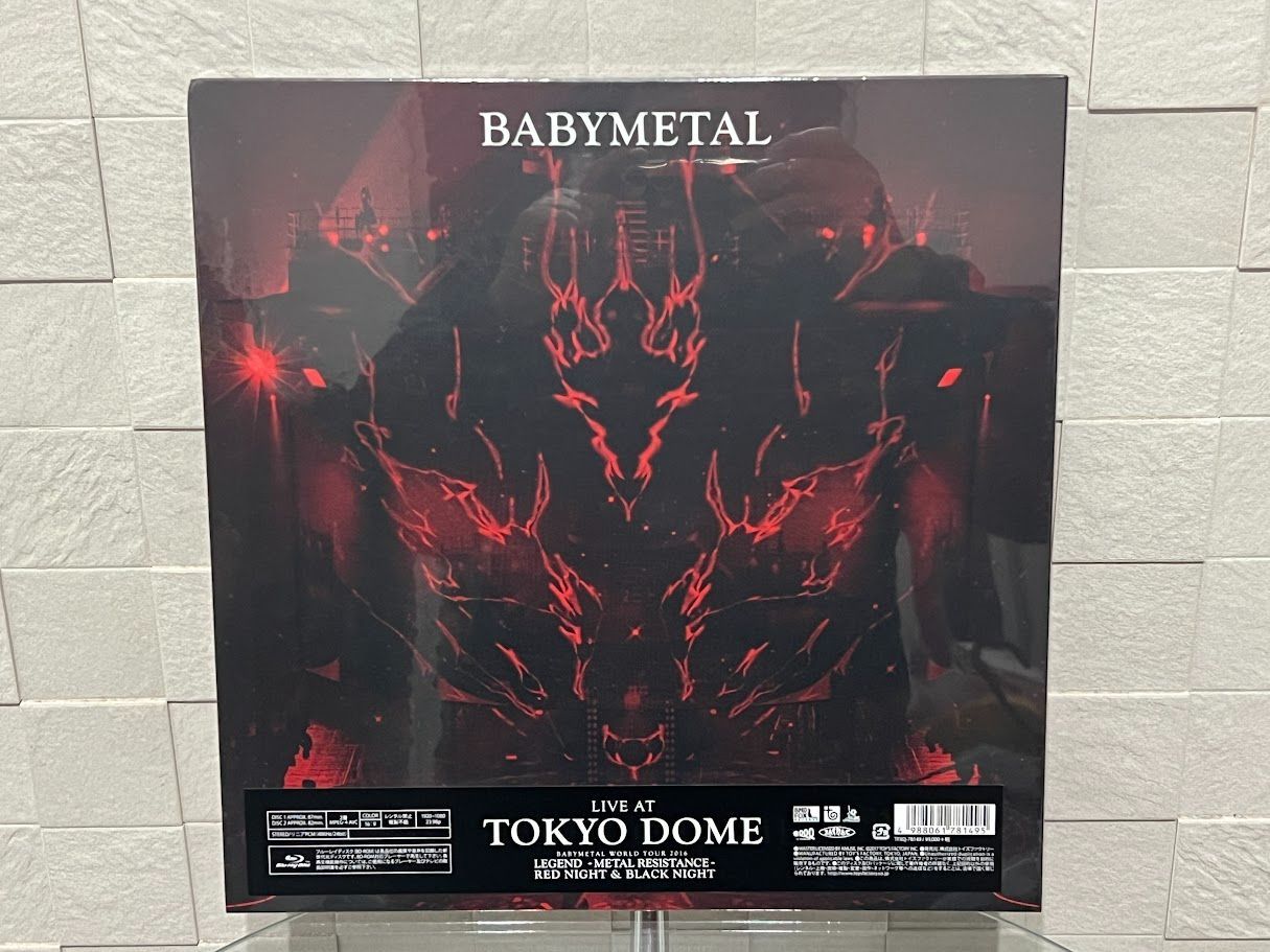 未開封】BD ブルーレイ BABYMETAL LIVE AT TOKYO DOME (初回限定盤 