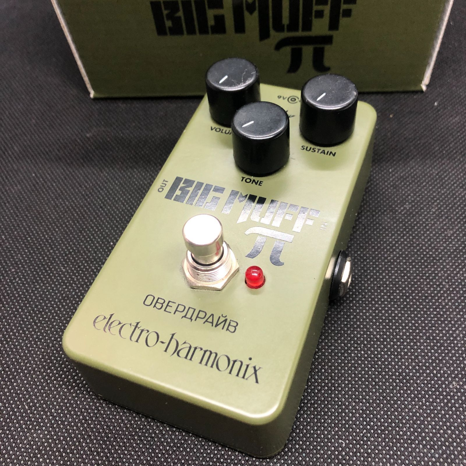 ギター Russian Big Muff electro harmonix Amazon.com: Electro-Harmonix Green Russian Big Muff Pi Fuzz