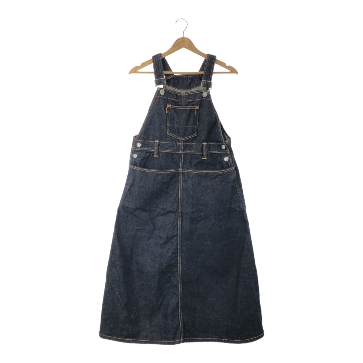 EVIS　　　　　　　　　　　　　　　　エヴィス　サロペットスカート EVISU DONNAサロペットスカート ヴィンテージ サイズ34 - メルカリ