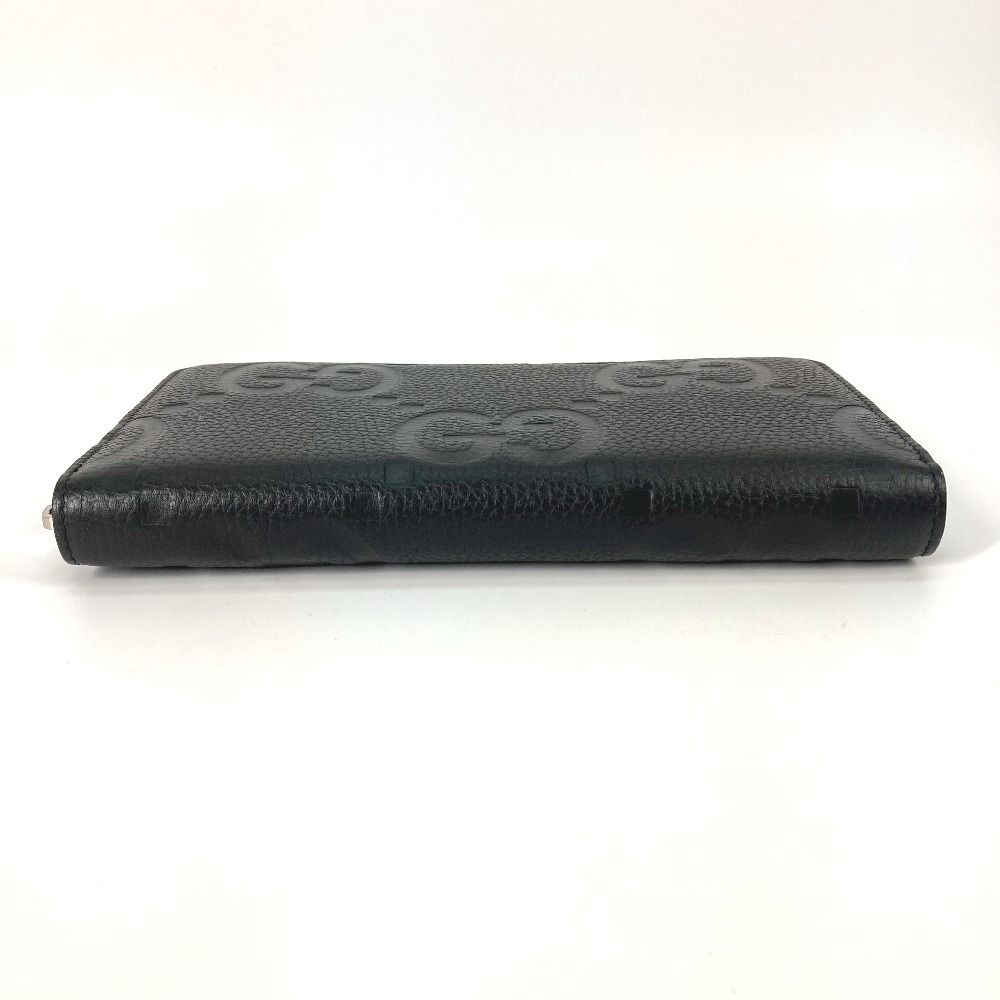 GUCCI 長財布 ブラック GUCCI グッチ 長財布 ジップウォレット 739482 レザー - メルカリ