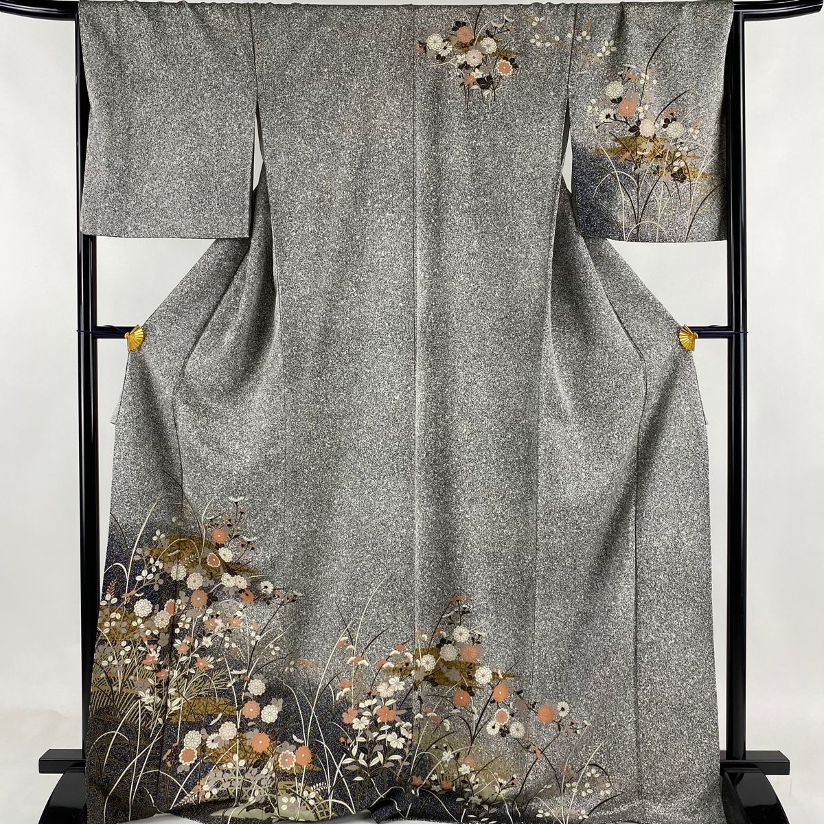 訪問着 美品 秀品 身丈155cm 裄丈67cm 正絹 - 着物