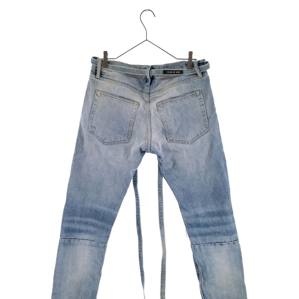 FEAR OF GOD (フィアオブゴッド) Sixth Collection STANDARD DENIM 6thコレクション スタンダード  クラッシュデニムパンツ インディゴ 6S19-6017-4003 - メルカリ