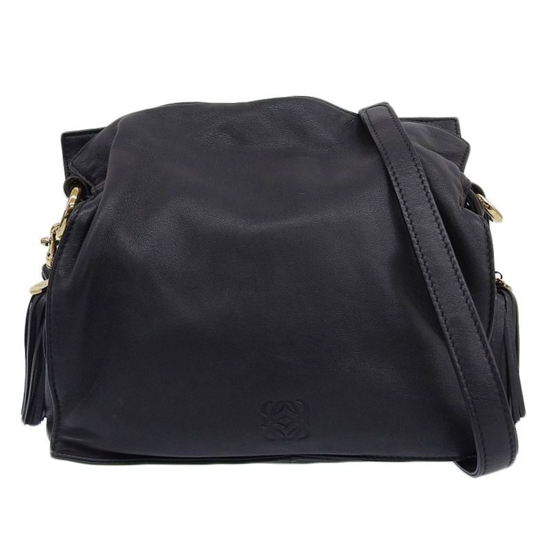 ロエベ LOEWE ポシェット フラメンコ22 フリンジ タッセル ショルダー 