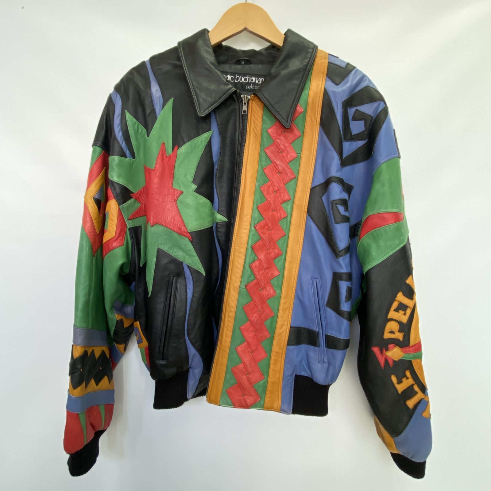 ペレペレ pelle pelle マークブキャナン レザージャケット 本革 48