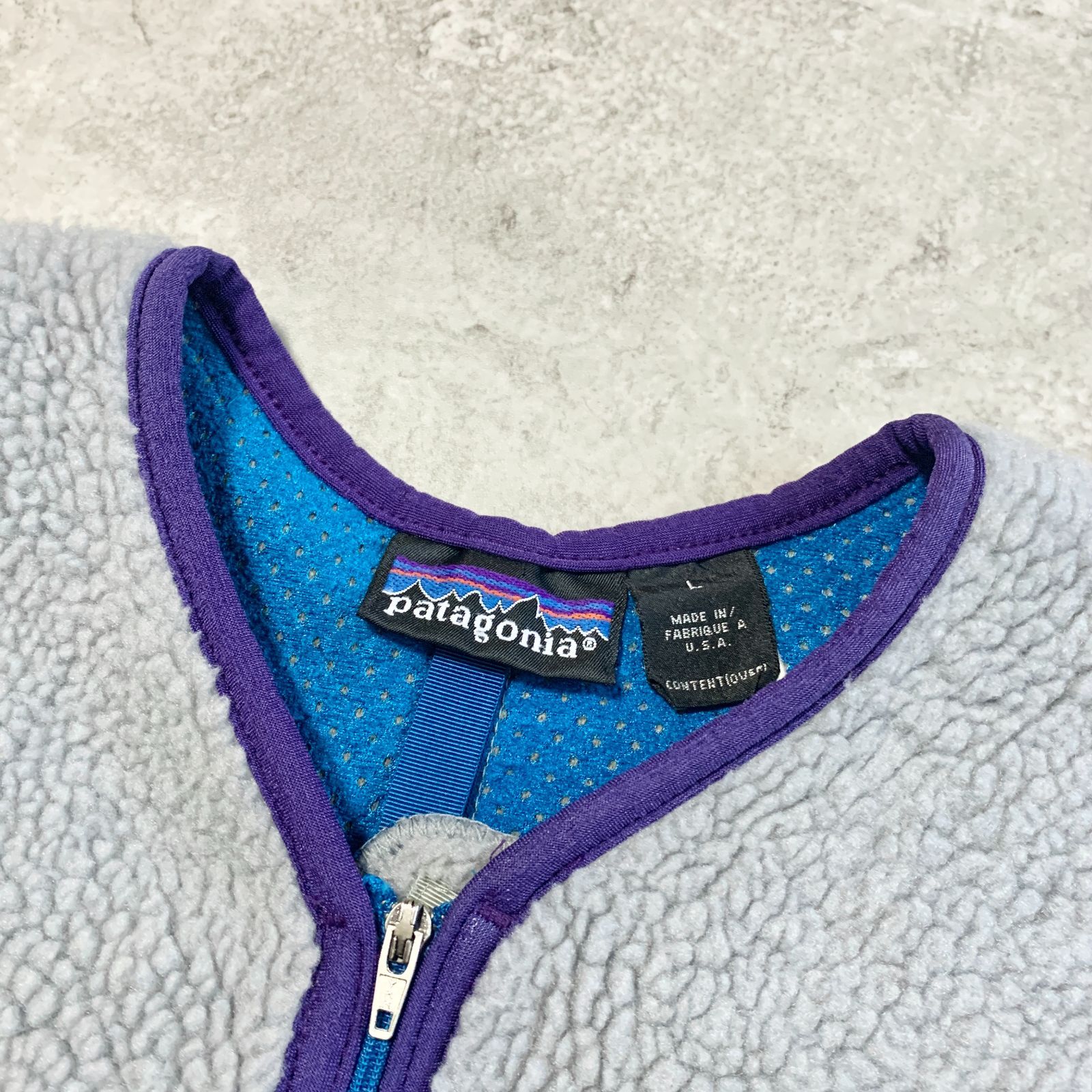 90s USA製 patagonia Synchilla Paddling Pullover ② パタゴニア