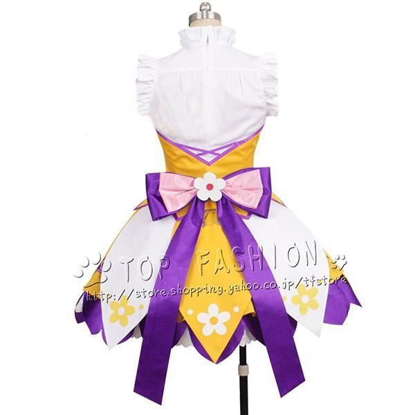 ウマ娘 プリティーダービー ニシノフラワー コスプレ 勝負服 ウィッグ 靴 道具別売り