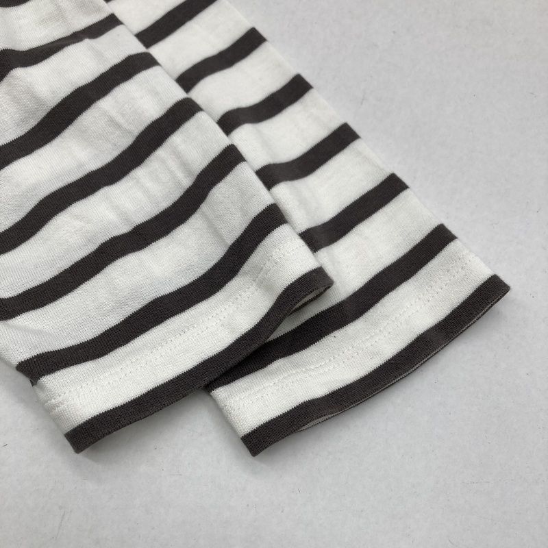 AUBERGE COCO サイズ44 白黒 auberge coco ブラック×グレー