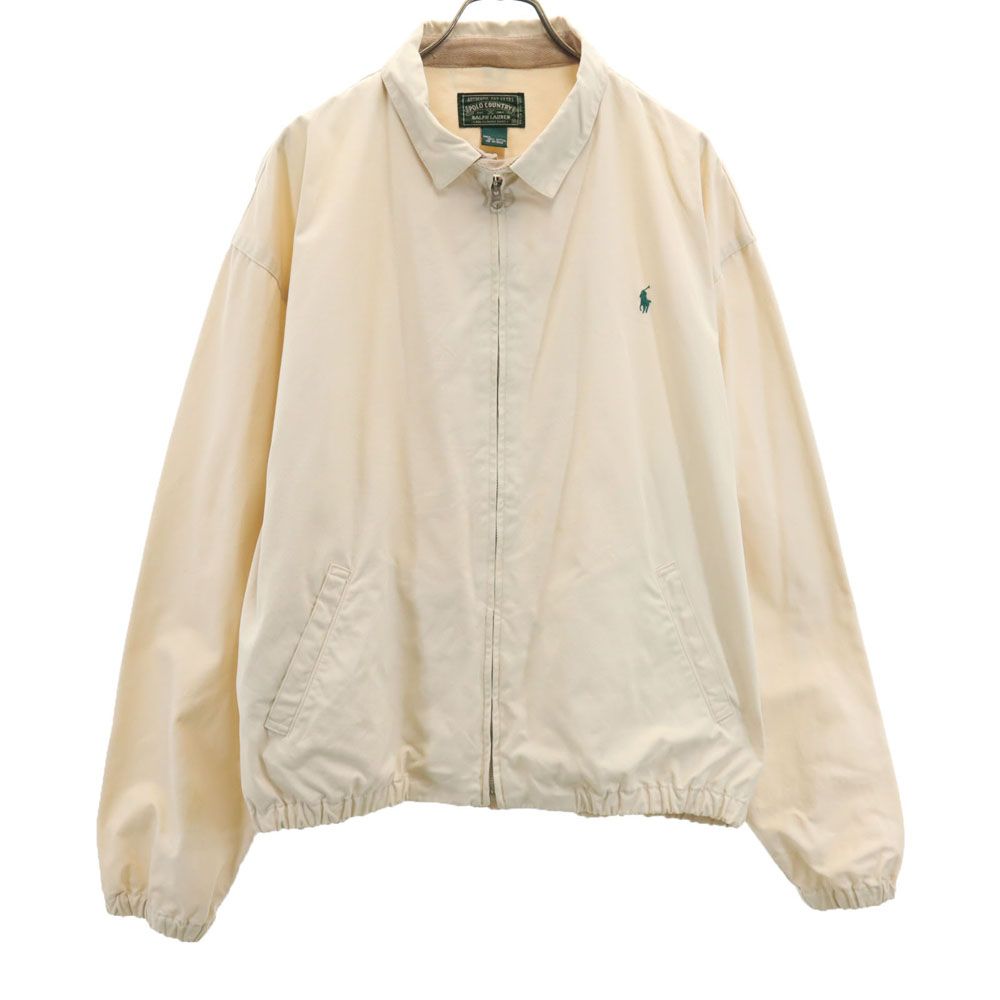 ポロカントリーラルフローレン 80s 90s オールド ラルフローレン スイングトップ XL ベージュ系 POLO COUNTRY RALPH LAUREN ジャケット メンズ