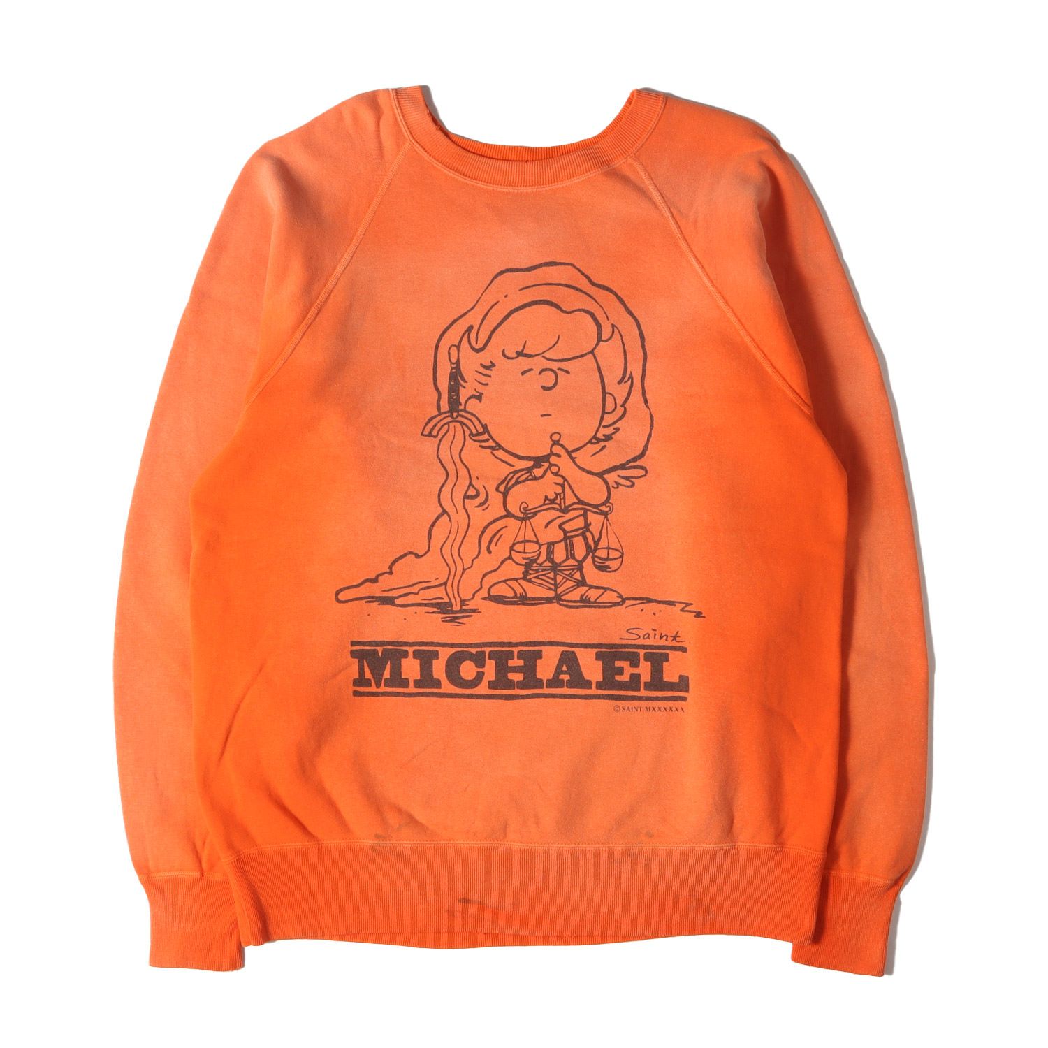 新品同様 SAINT MICHAEL セントマイケル スウェット サイズ:L 23AW 