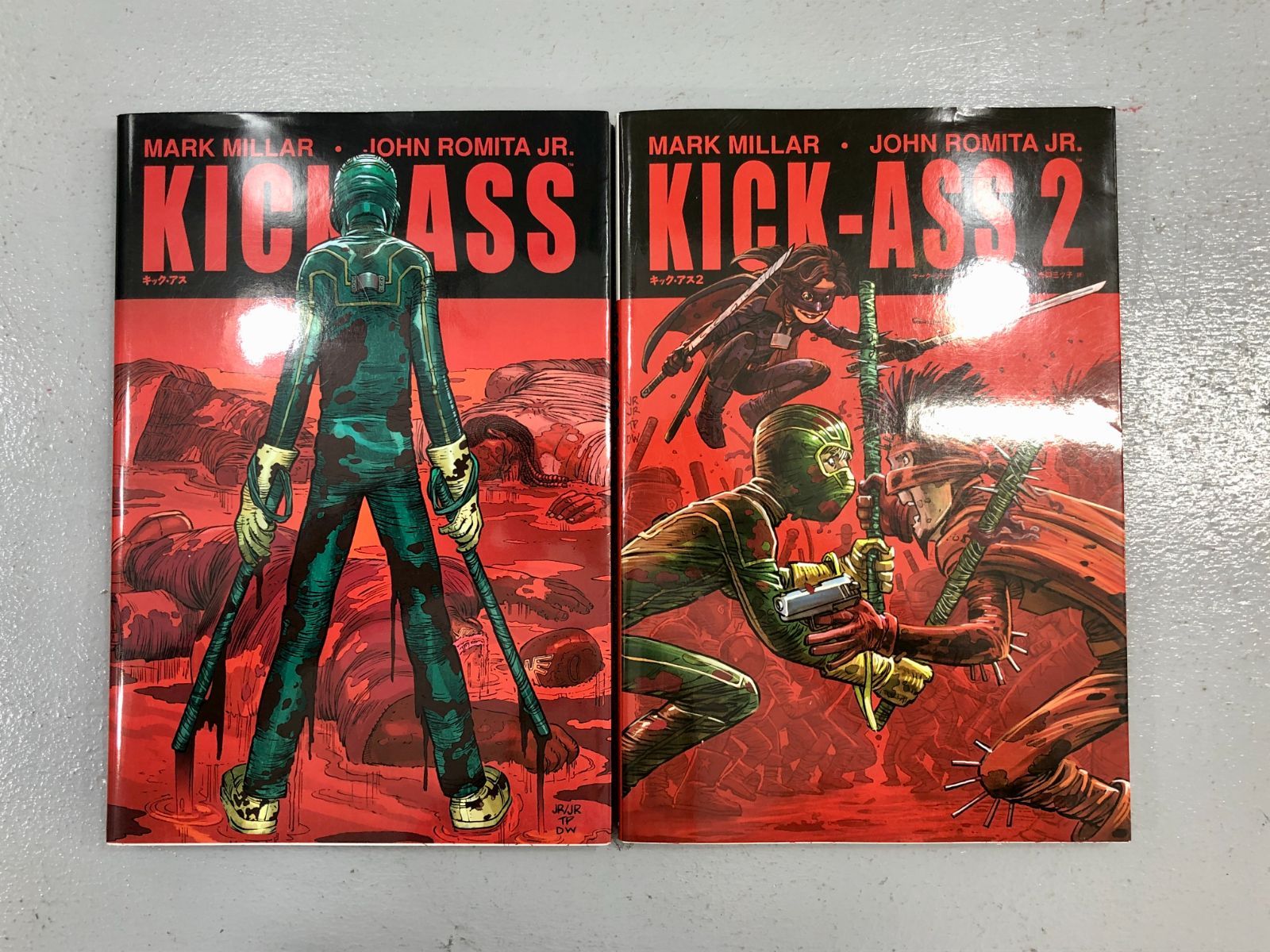 小牧店】アメコミ キック・アス KICK-ASS+KICK-ASS2 2冊セット 【209 