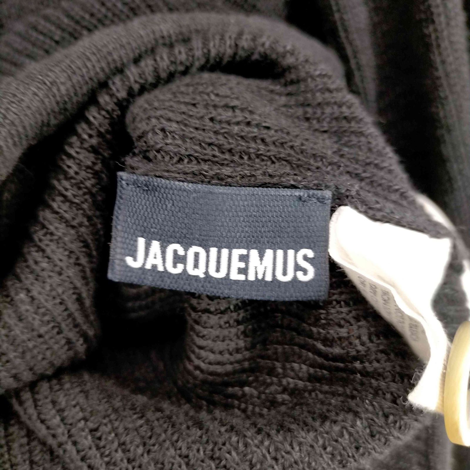 JACQUEMUS(ジャックムス) ツイストリネン ショート丈カーディガン