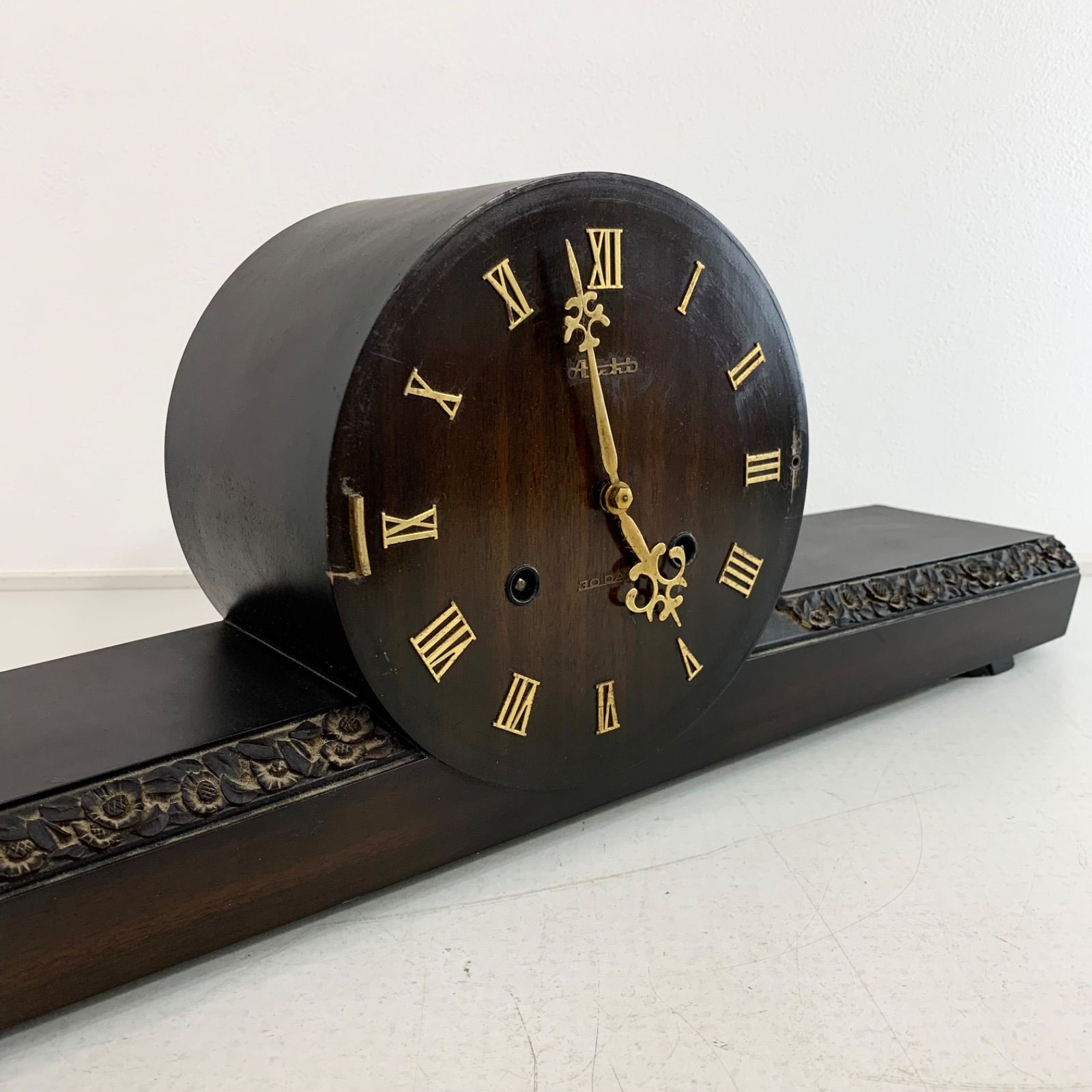 愛知時計 置き時計 美品 アンティーク 愛知時計 AICHI DENKI 置き時計