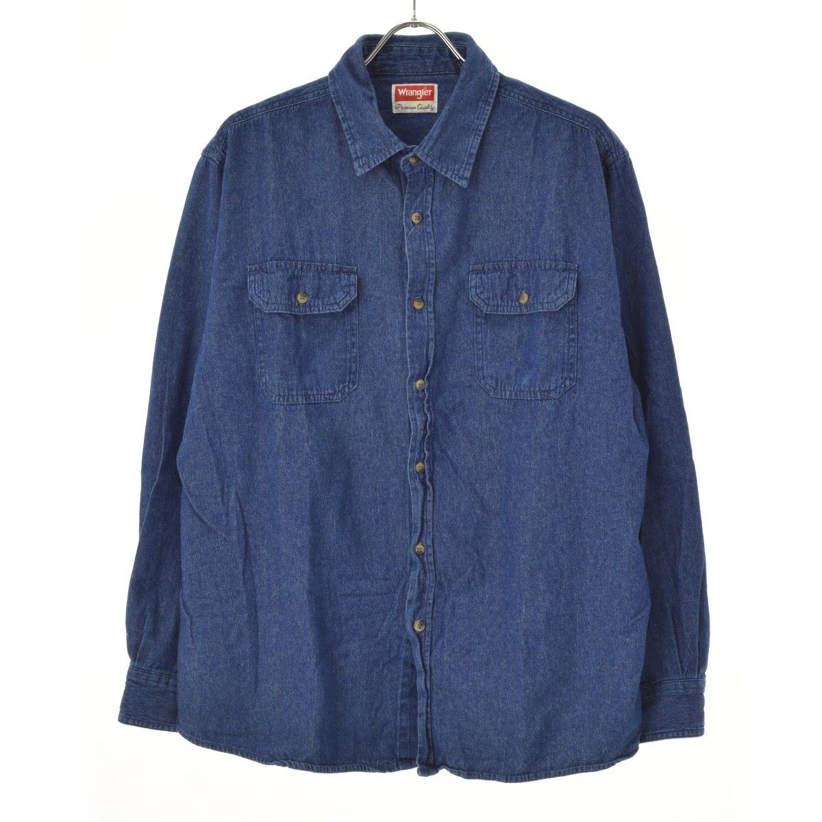 【WRANGLER】Premium Quality デニム長袖シャツ