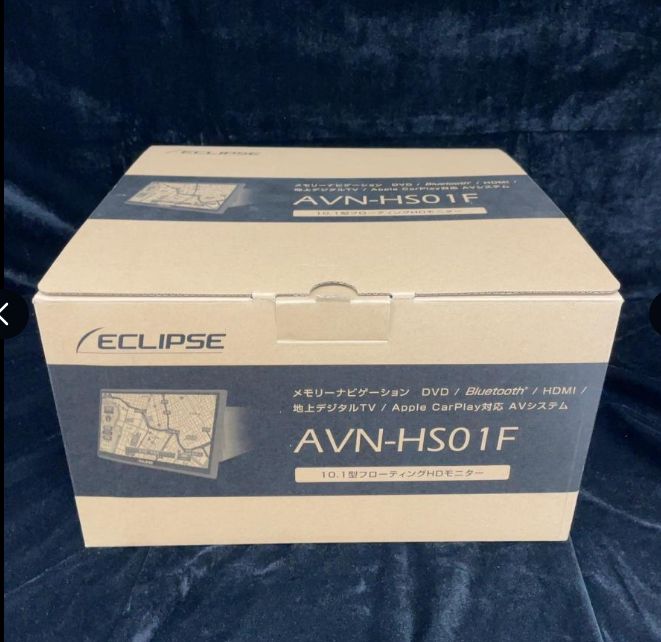 ECLIPSE AVN-HS01F 10.1型 フローティングナビ ディスプレイ品 画面に線傷あり