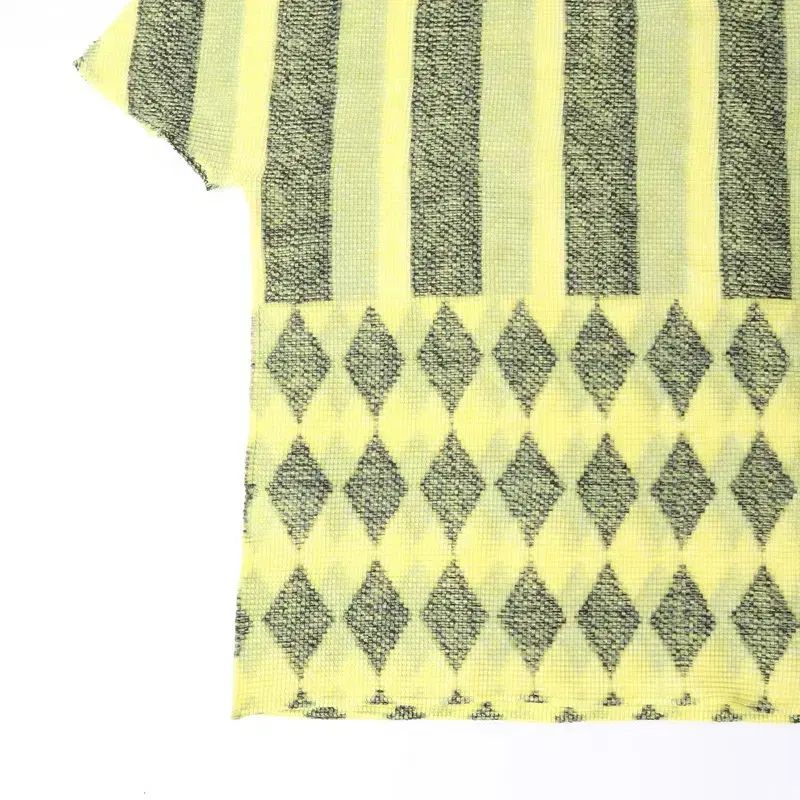 ISSEY MIYAKE(イッセイミヤケ) アーガイル柄 パターン プリーツ
