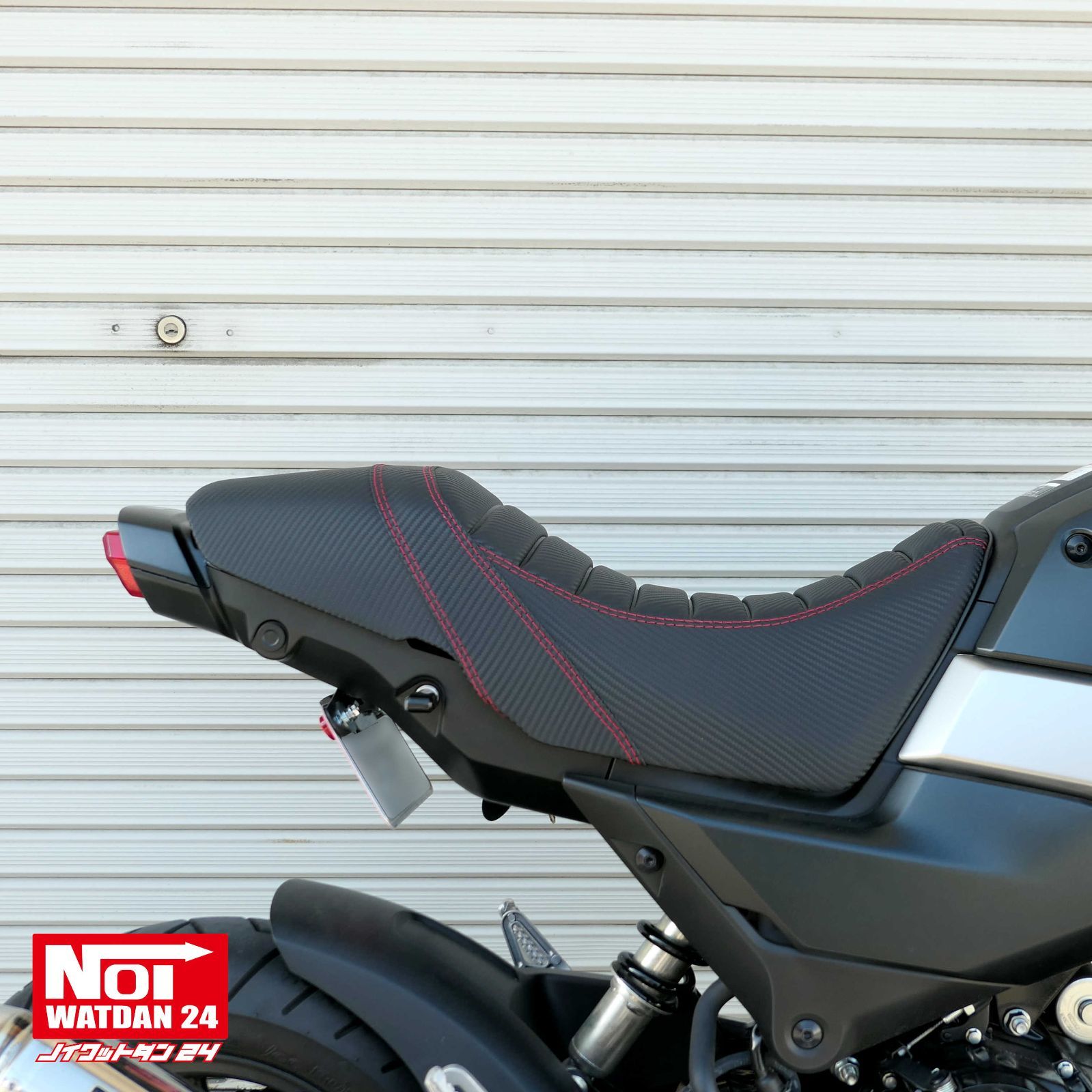 グロムJC75 ノイワットダン シート グロム（ホンダ） GROM グロム ローダウン シート JC75 JC61後期