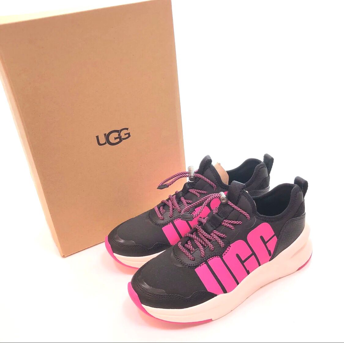 UGG スニーカー　厚底　ピンク　24cm UGG 厚底 スニーカー ピンク 24cm スニーカー すべて - ピンク | UGG 日本