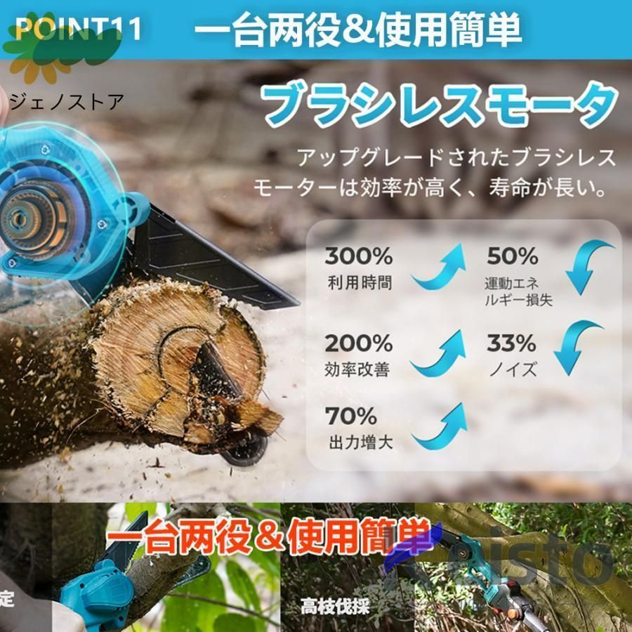 チェーンソー 長さ調節